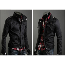 Stand Collar Thick Warm Abnehmen Herren Mantel